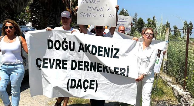 Burnaz Plajı, Polipropilen Tesisi Tehlikesi Altında