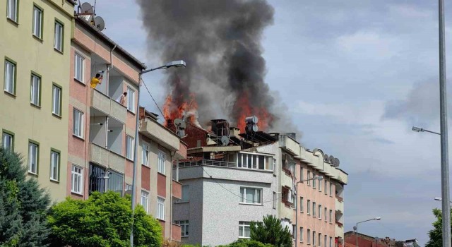 Bursada korkutan yangın