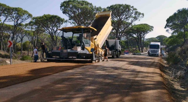 Büyükşehir 2023 yılı asfalt programına devam ediyor