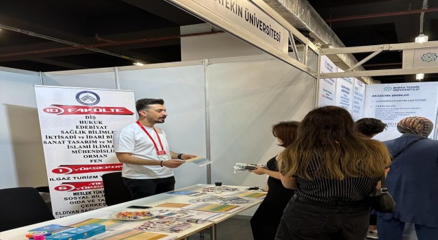 ÇAKÜye Üniversite Tanıtım Günlerinde büyük ilgi gördü
