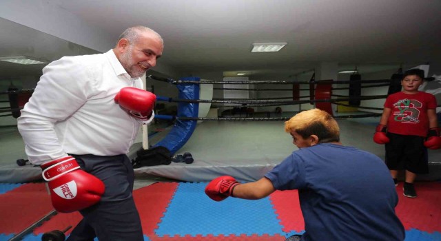 Canikte çocuklara ücretsiz spor eğitimi