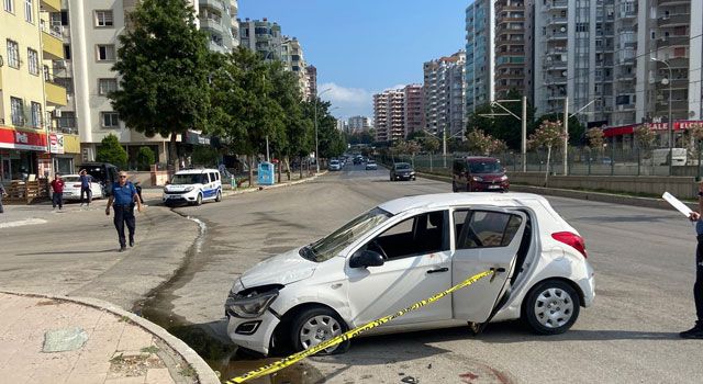 Devrilen aracın sürücüsü hayatını kaybetti