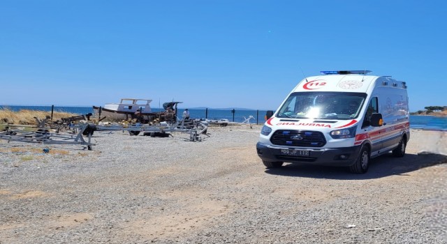 Aydın Didim İlçesi'nde yaşlı kadın denizde boğularak hayatını kaybetti