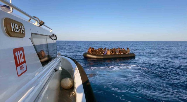 Fethiyede 42 göçmen yakalandı