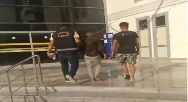 Hatayda yakalanan 2 hırsızlık şüphelisi tutuklandı
