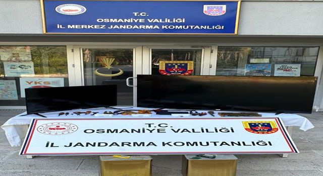 Hırsızlık şüphelisi jandarma tarafından yakalandı