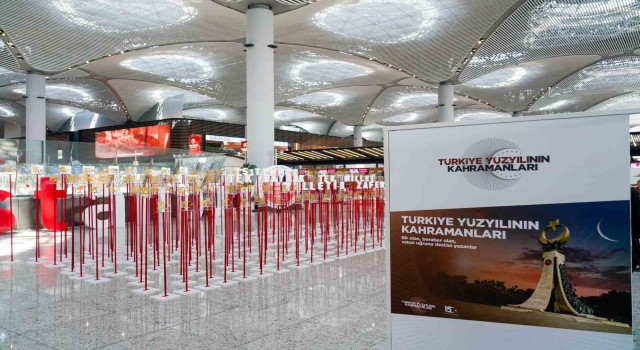 İGA İstanbul Havalimanında 15 Temmuz özel sergisi açıldı