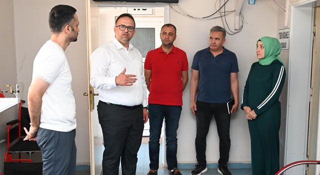 İl Sağlık Müdürü, Aile Sağlığı Merkezlerini Ziyaret Etti