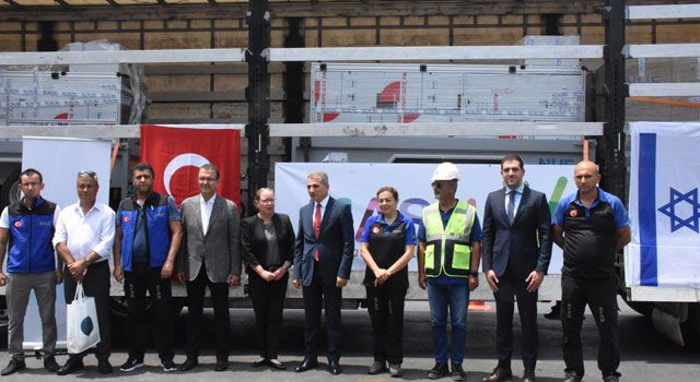 İsrail, Afet Bölgesine Su Arıtma Cihazları Hibe Etti