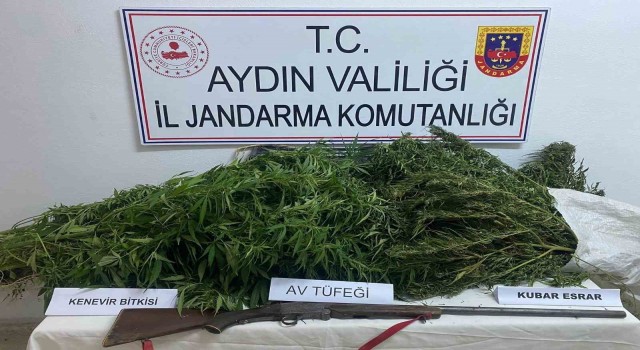 Jandarma ekipleri 3 kilo 360 gram uyuşturucu madde ele geçirdi
