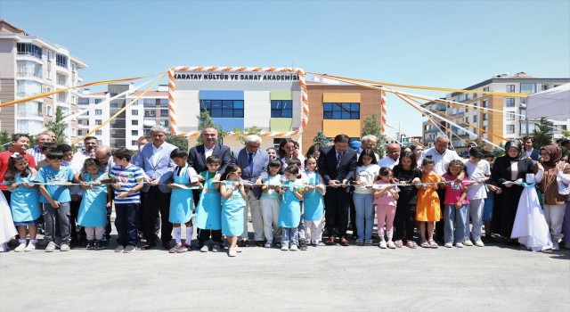 Karatay Kültür ve Sanat Akademisi açıldı
