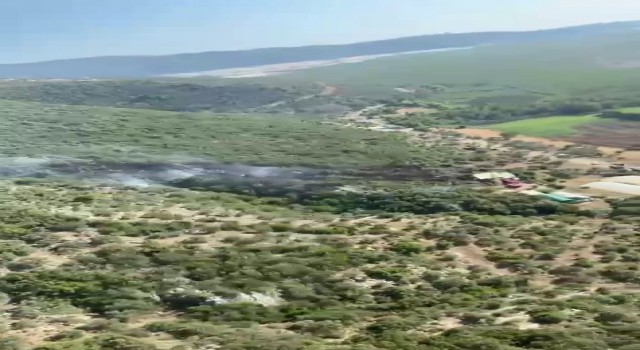 Kaştaki orman yangını söndürüldü