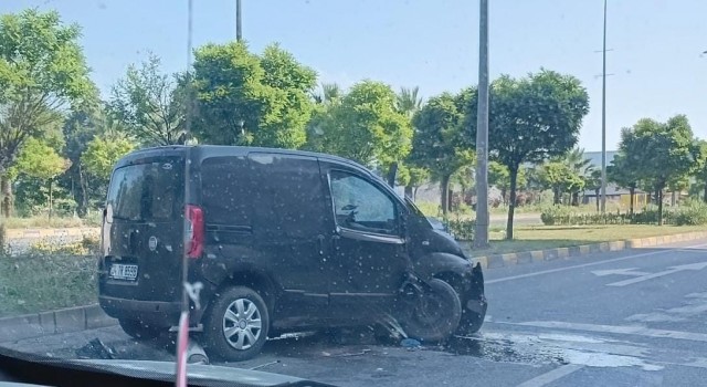 Kdz. Ereğlide trafik kazası: 1 yaralı