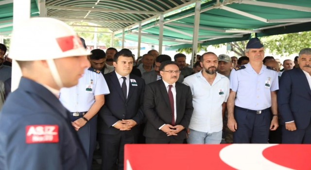 Kıbrıs gazisine son görev