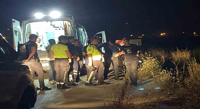 Kontrolünü kaybeden motosiklet sürücüsü kazada hayatını kaybetti