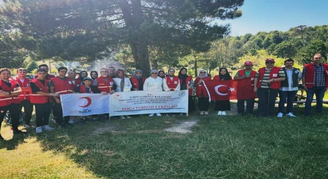 Kütahya DKMPden Domaniçte doğa yürüyüşü