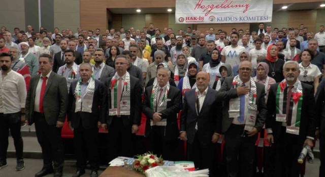 Mahmut Arslan: “Filistinde vatansız kalmama mücadelesi bütün zorluklara rağmen devam ediyor”