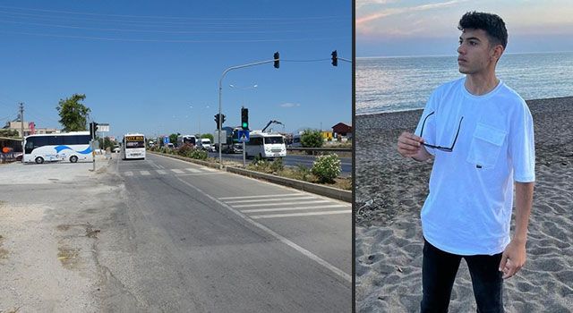 Manavgat'ta Otobüsle çarpışan motosiklet sürücüsü hayatını kaybetti
