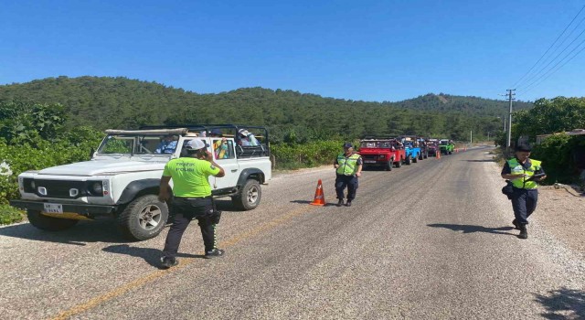 Marmariste jeep safarilerine sıkı denetime alındı