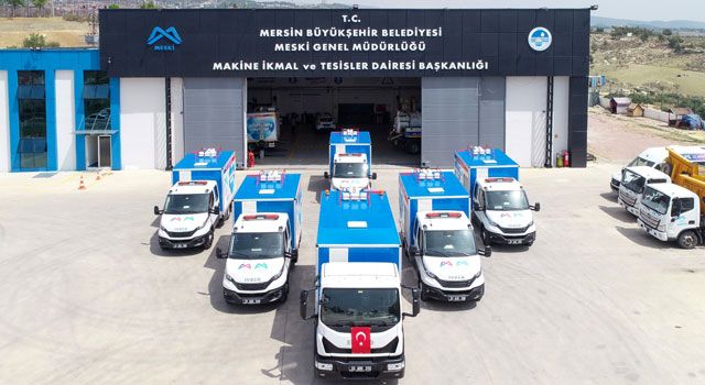 Mersin Büyükşehir Belediyesi, Araç Filosunu Güçlendirdi