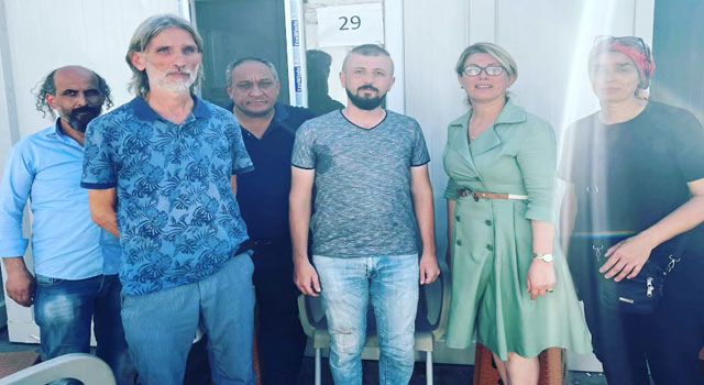 Milletvekili Kaya, konteyner çarşıyı ziyaret etti