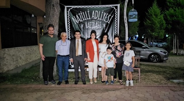 Nazilliden tayini çıkan hakim ve savcılar için veda etkinliği düzenlendi