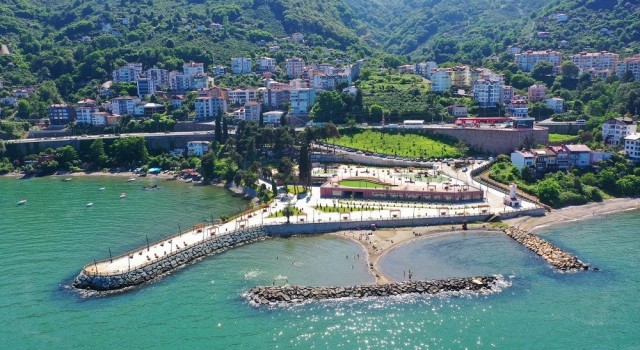 Ordu sahili nefes aldı: Gökdelenlerin yeri park oldu