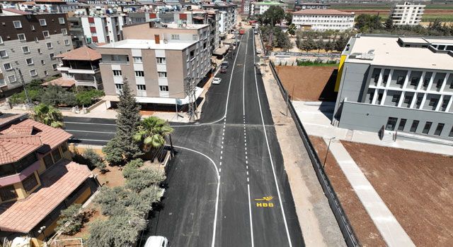 Reyhanlı İlçesinde Beton Asfalt Serimi Başladı