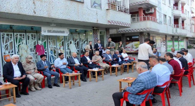 Siirt Valisi Hacıbektaşoğlu, Garzan Çayında boğulan gencin ailesine taziye ziyaretinde bulundu