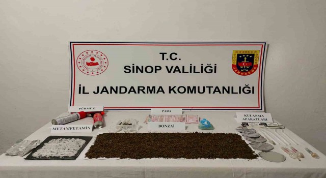 Sinopta uyuşturucu operasyonu: 2 gözaltı