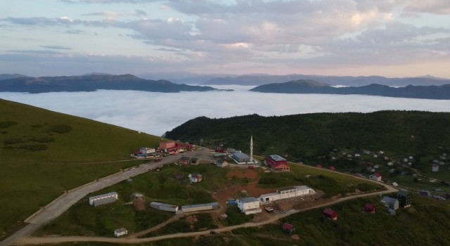 Sis Dağından sis denizi manzaraları