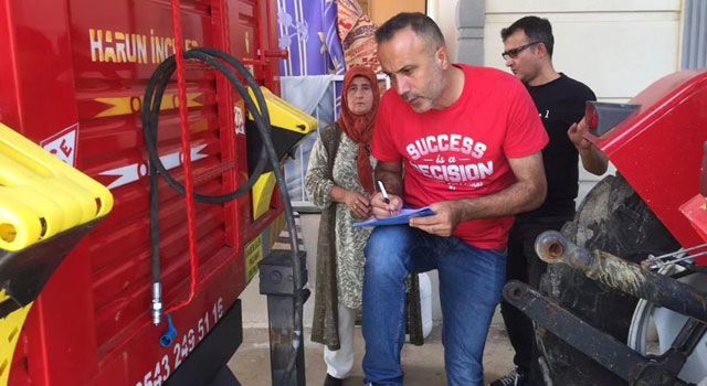 Tarım ve sulama makineleri kontrol ediliyor