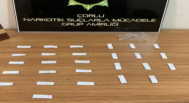 Tekirdağda uyuşturucu operasyonları: 4 gözaltı