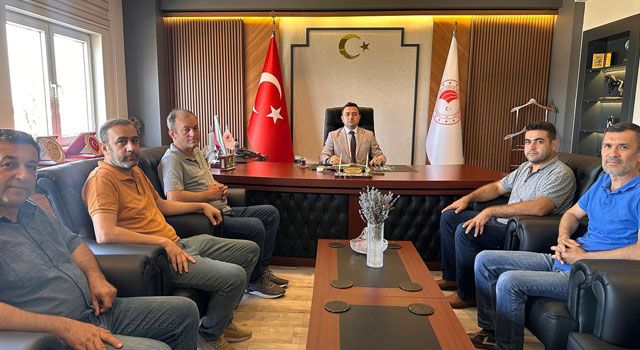 TOÇBİR-SEN Osmaniye Şubesi, İl Müdürü Mustafa İlmeç’i Ziyaret Etti