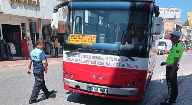 Toplu Taşıma Araçlarında Klima ve Temizlik Denetimi Gerçekleştirildi