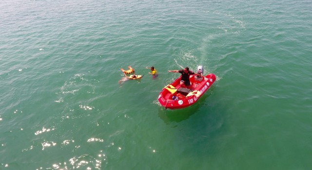 Türkiyenin en kuzeyinde gerçeğini aratmayan tatbikat