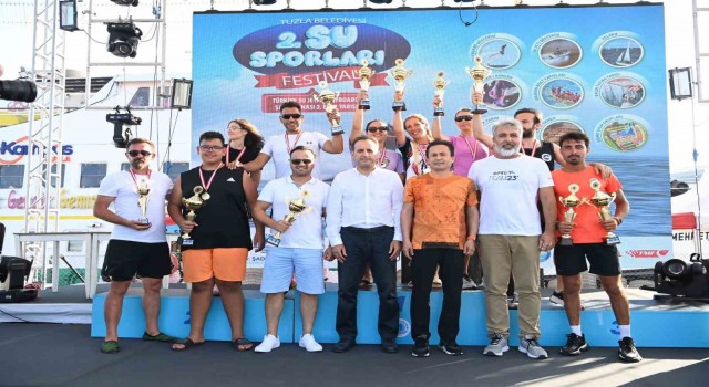 Tuzlada su sporları festivali düzenlendi
