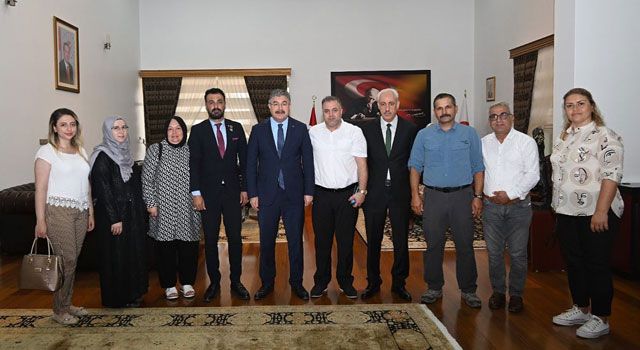 Vali Yılmaz, Şehit ve Gazi Ailelerini Kabul etti