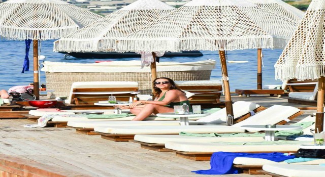 Yalnız başına tatil yaptı