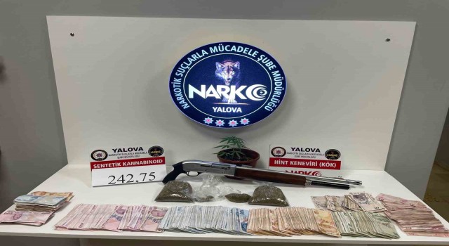 Yalovada uyuşturucu operasyonu: 3 tutuklama