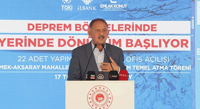 Yerinde Dönüşüm Projesine 100 Bin Başvuru Yapıldı