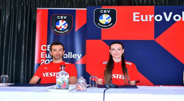 2023 CEV Kadınlar Avrupa Şampiyonası Yarı Finallerinin medya günü yapıldı