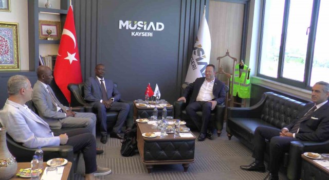 Afrikalı heyetten MÜSİAD Kayseriye ziyaret