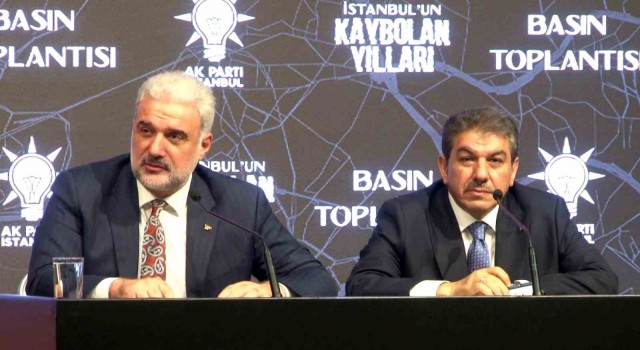 AK Parti İstanbul İl Başkanlığında “İstanbulun Kaybolan Yılları” toplantısı
