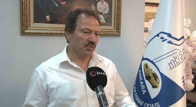 Ankara Umum Otomobilciler ve Şoförler Esnaf Odası Başkanı Mehmet Yiğiner: Taksi sorunuyla alakalı hiçbir şikayeti değerlendirmeden geçmeyiz”