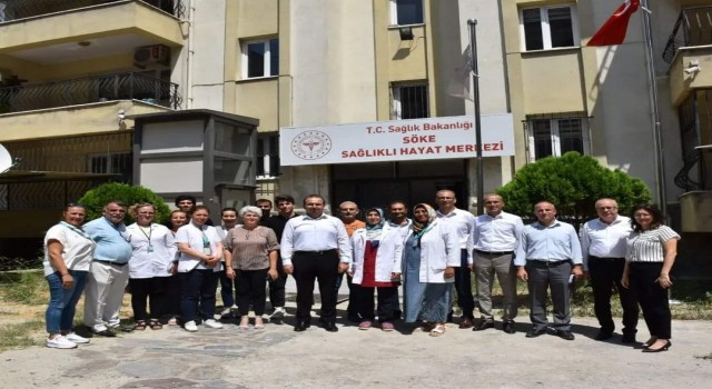 Aydın İl Sağlık Müdürü Şenkul, Sökede sağlık kuruluşlarını inceledi