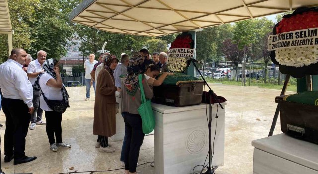 Balık avlamak için girdiği suda hayatını kaybeden adam son yolculuğuna uğurlandı