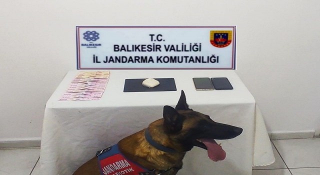 Balıkesirde uyuşturucu operasyonu; 1 gözaltı