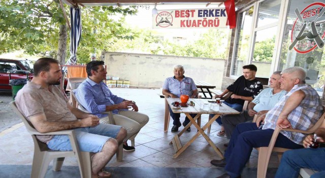 Başkan Genç, esnafın derdini dinledi