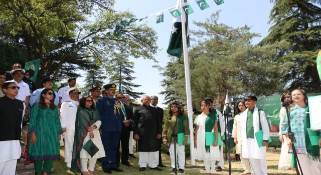 Başkentte Pakistan'ın 76'ncı Bağımsızlık Günü kutlandı